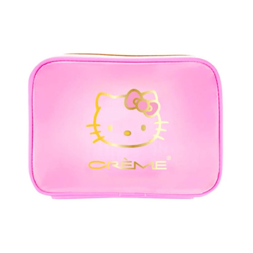 The Crème Shop and Sanrio Hello Kitty Perfect Pink Clear Travel Case New Sealed